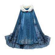 Tenue de robe inspirée des filles Elsa Frozen