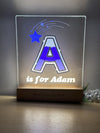 a is for adam illuminated night light