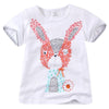 CUTE BUNNY PRINTED GRAPHIC T-SHIRT - SkipStars