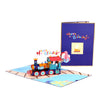 Handmade Pop Up Train Birthday Card Greeting Card