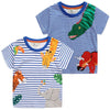 DINOSAUR PRINT GRAPHIC T-SHIRT - SkipStars