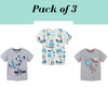 T-shirts en coton pour garçons T-shirts et hauts d'été pour bébés garçons Avion , Fusées | T-shirts pour tout-petits garçons, vêtements pour enfants, cadeau pour garçon, lot de 3