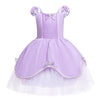 Robe inspirée de la princesse Sofia pour les filles