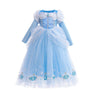 Robe de princesse inspirée de Cendrillon pour enfants