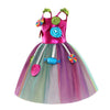 Robe tutu Candy pour fille avec bandeau